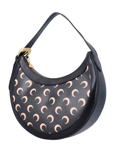Marine Serre Moon Canvas Eclips Shoulder Bag