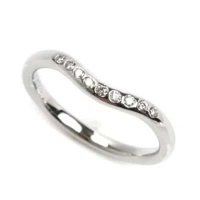 Pre-owned Tiffany & Co Platinum 950 Band Ring () In Multi