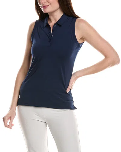 Adidas Originals Adidas Ottoman Polo Shirt In Blue