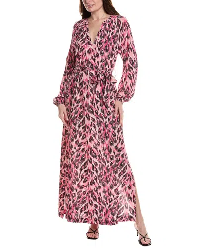 Silvian Heach Maxi Dress In Pink