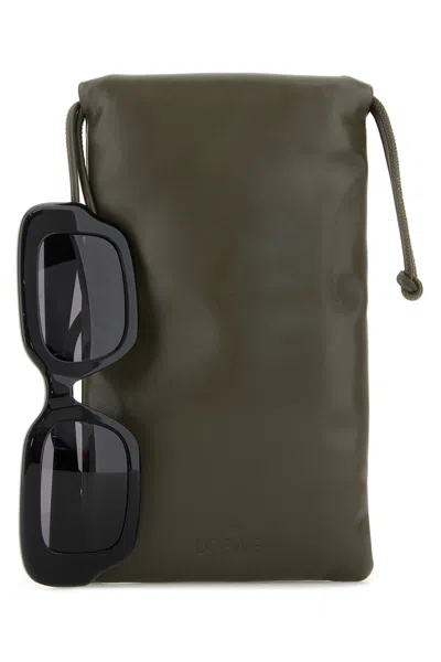 Loewe Occhiali Da Sole In Acetato Nero  Donna