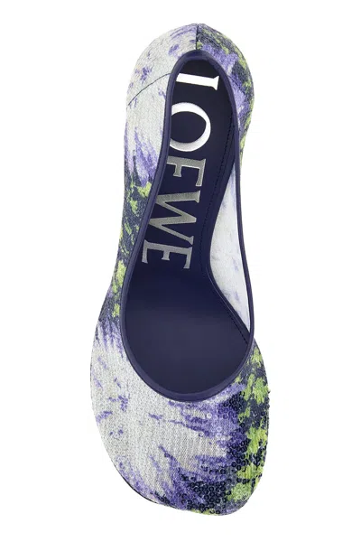 Loewe Scarpe Con Tacco Toy In Rete Decorata Donna
