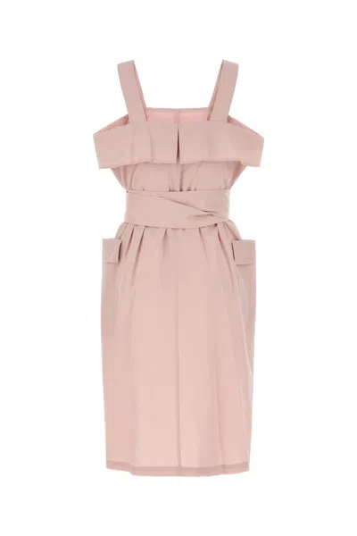 Max Mara Abito Arte1234 In Cotone Rosa  Donna In Multi
