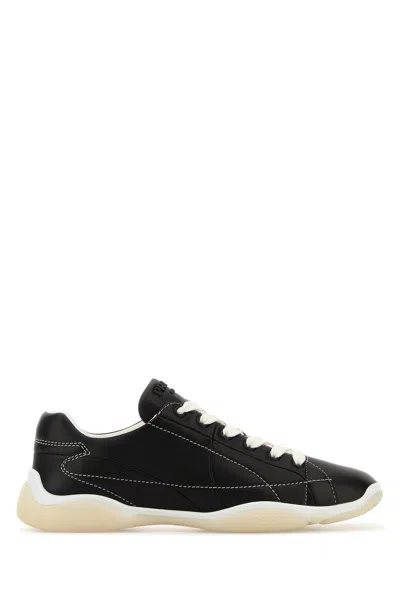 Prada Sneakers Black In Nappa Women In Black