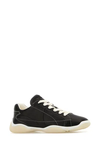 Prada Sneakers Black In Nappa Women In Black