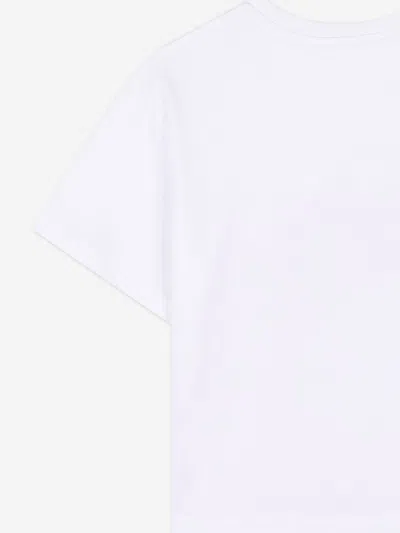 Lanvin Girls Curb Trainers T-shirt In White