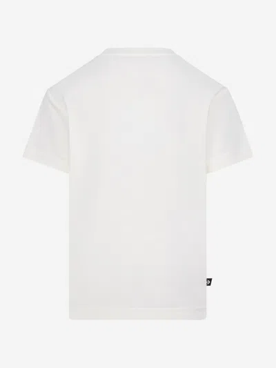 Converse Boys Sustainable Core T-shirt In Ivory