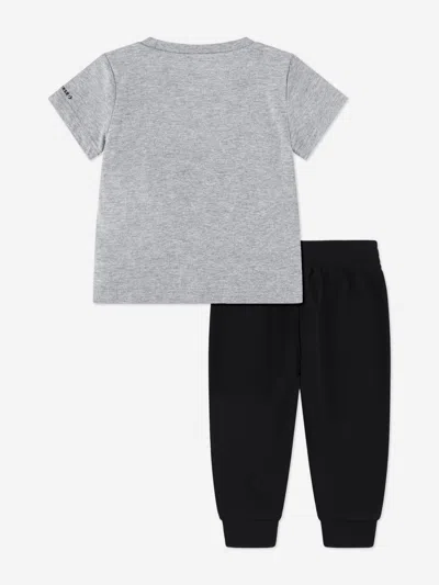 Shop Converse Boys Dissected Ctp T-shirt And Pants Set In Black