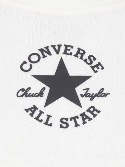Converse Boys Sustainable Core T-shirt In Ivory