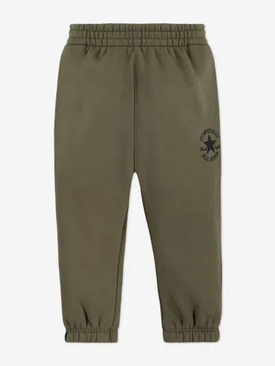 Converse Boys Sustainable Core Tracksuit In Green
