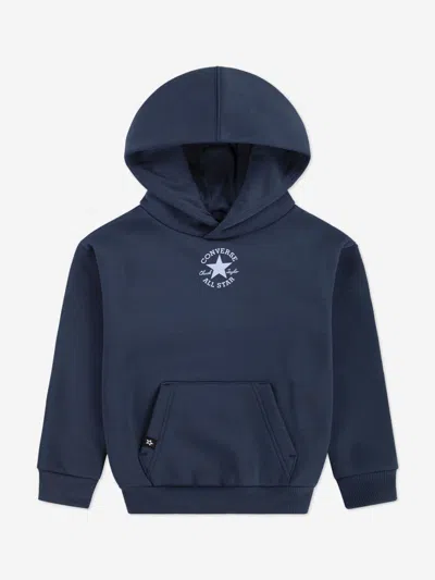 Converse Boys Sustainable Core Tracksuit In Blue
