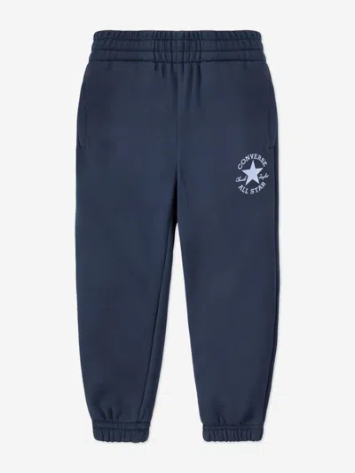 Converse Boys Sustainable Core Tracksuit In Blue