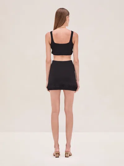 Alexis Ashe Skirt In Black