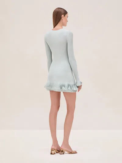 Alexis Bryn Mini Dress In Ice Blue In Ice Blue