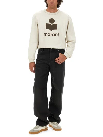 Isabel Marant Mikoy Sweatshirt In Neutrals
