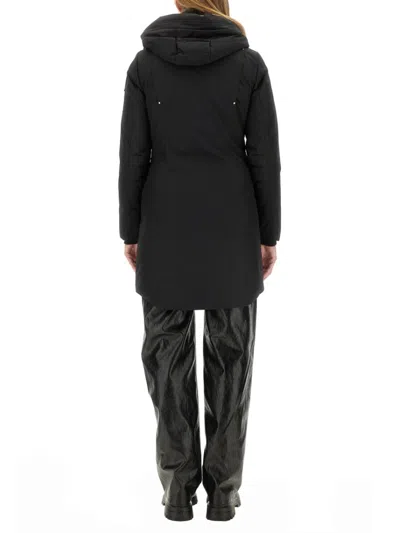 Moose Knuckles Women's Cloud Parka Jacket In Black