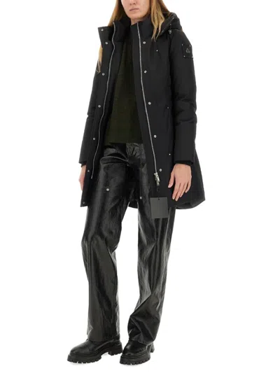 Moose Knuckles Women's Cloud Parka Jacket In Black