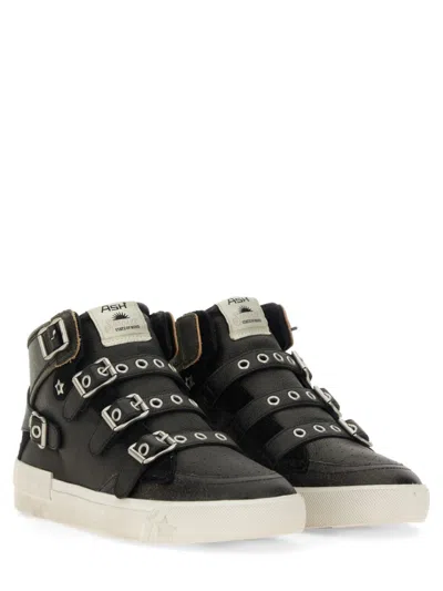 Ash Moonlight Buckle Sneaker In Black