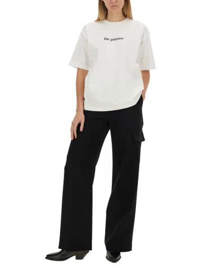 Aspesi Trousers With Multiple Pockets And Elastic Waistband In Black