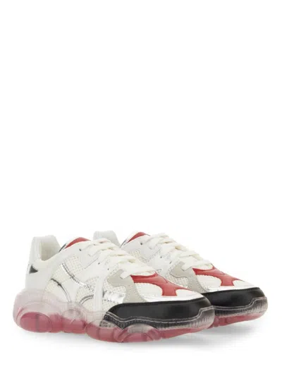 Moschino Couture Teddy Sneaker In White