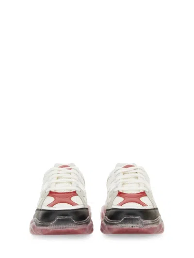 Moschino Couture Teddy Sneaker In White