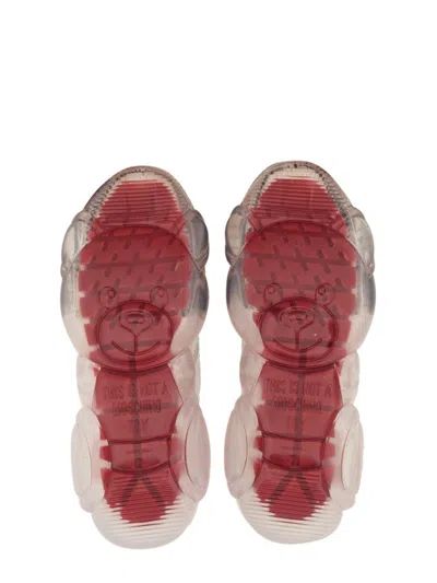 Moschino Couture Teddy Sneaker In White