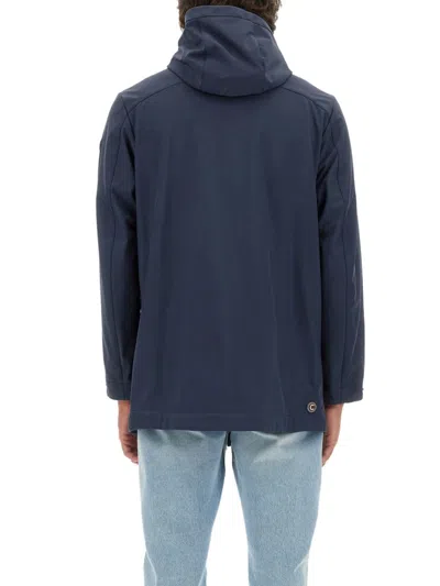 Colmar Originals Hooded Jacket With Zip Closure In Blue