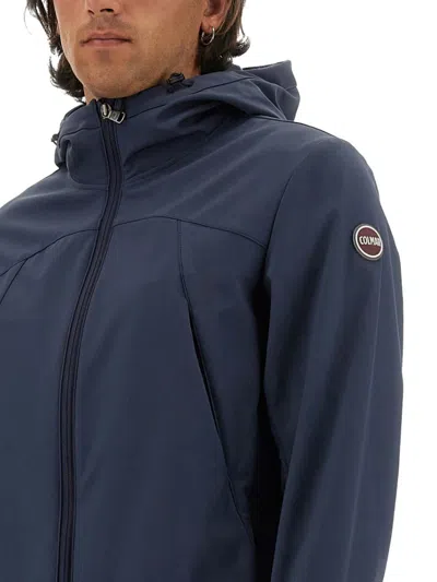 Colmar Originals Hooded Jacket With Zip Closure In Blue