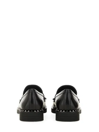 Ash Whisper Loafers In Black
