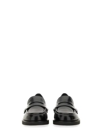 Ash Whisper Loafers In Black