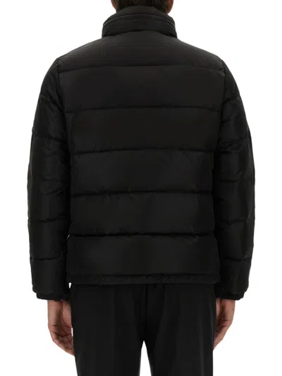 Aspesi Giub. Pocoelastico Puffer In Black Polyamide In Black
