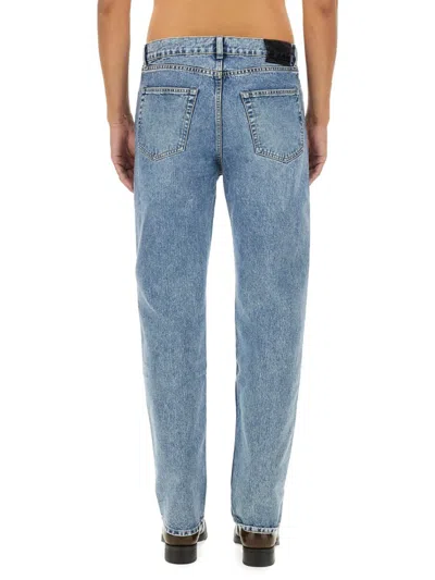 Our Legacy Straight-leg Denim Jeans With Vintage Wash In Blue