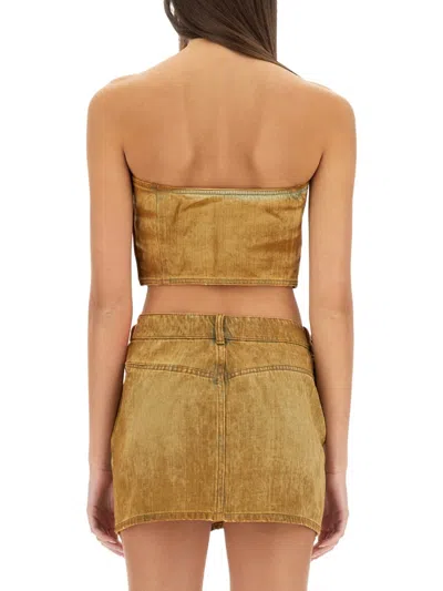 Diesel De-villess-fsf" Top In Brown