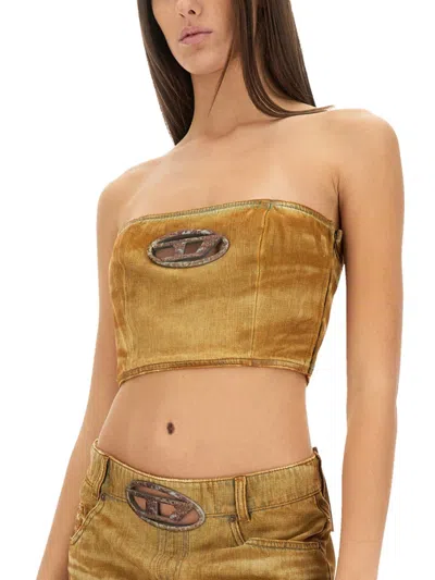 Diesel De-villess-fsf" Top In Brown