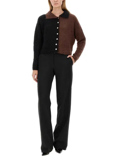 Alysi Mohair Cardigan In Multicolor