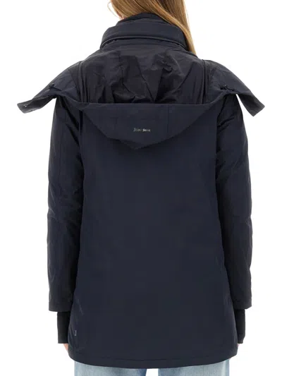 Herno Stylish Regular Fit Gore-tex Jacket For Women In Blue