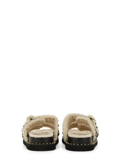 Ash Women's Utah Embellished Buckle Sandals In Black