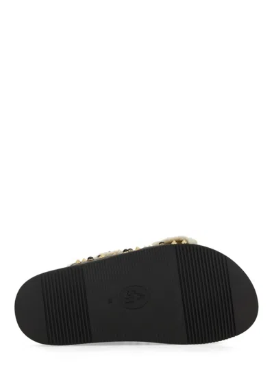 Ash Women's Utah Embellished Buckle Sandals In Black