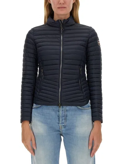 Colmar Originals Down Jacket With Logo In Blue
