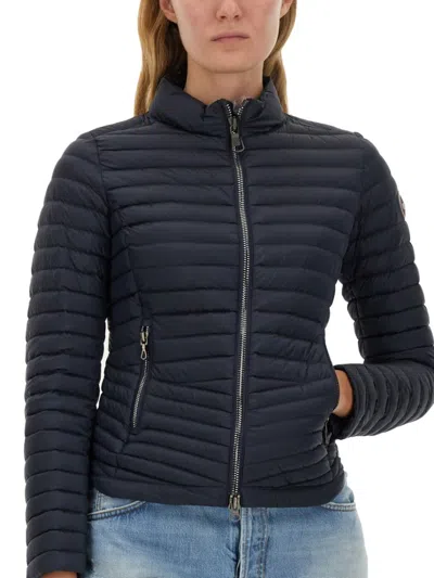 Colmar Originals Down Jacket With Logo In Blue