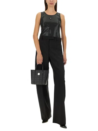 Mcm Women's Tank Top In Black