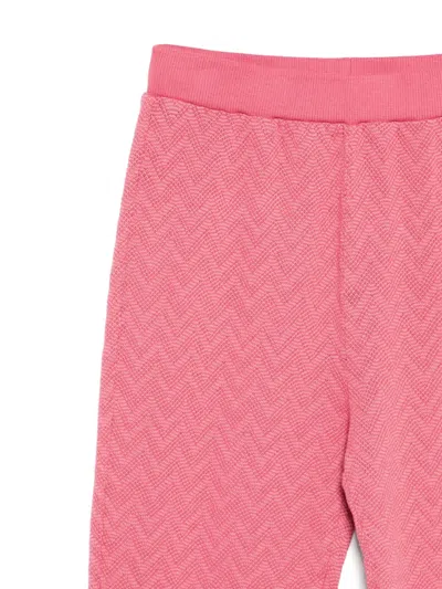 Zhoe & Tobiah Knitted Trousers In Pink