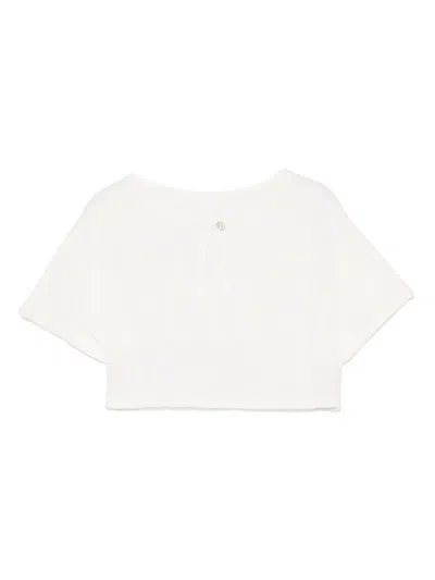 Zhoe & Tobiah Pointelle Top In White