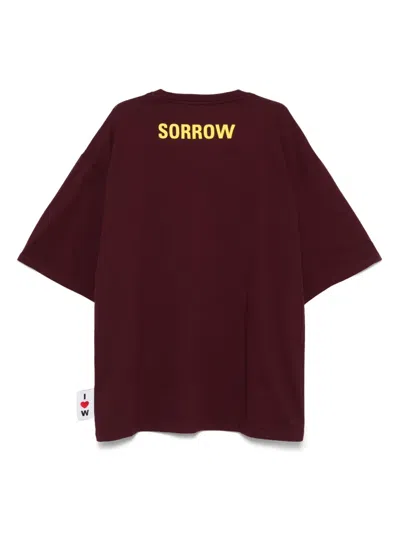 Walter Van Beirendonck Toyterror Super T-shirt In Red