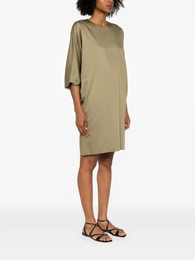 Barbara Bui Dolman-sleeves Mini Dress In Green