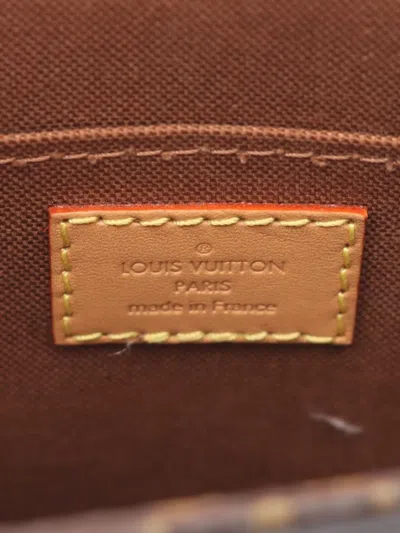 Pre-owned Louis Vuitton 2020 Petite Sac Plat Monogram Tote Bag In Brown