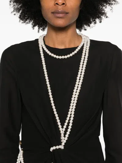 Moschino Embellished Midi Dress In Black