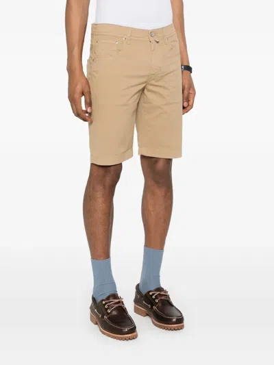 Jacob Cohen Nicolas Shorts In Neutrals
