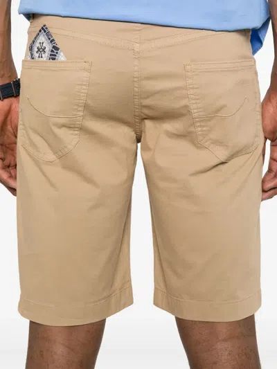 Jacob Cohen Nicolas Shorts In Neutrals