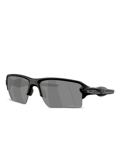 Oakley Rectangle-frame Sunglasses In Black